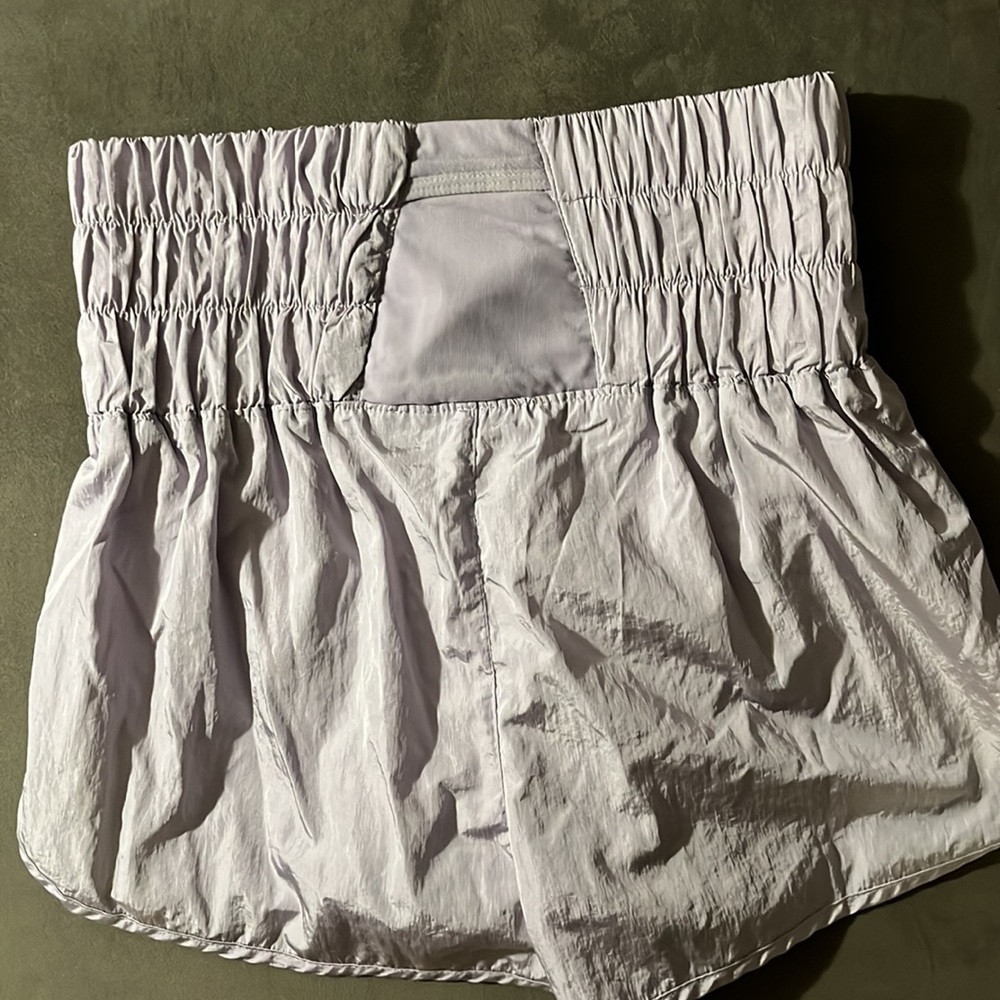 Free people movement the way home shorts small 100% Lilac NWOT